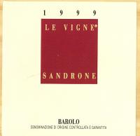 2015 Sandrone Barolo Le Vigne